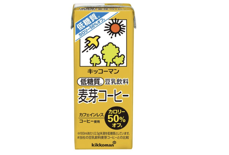 キッコーマン 低糖質豆乳飲料麦芽コーヒー200ml