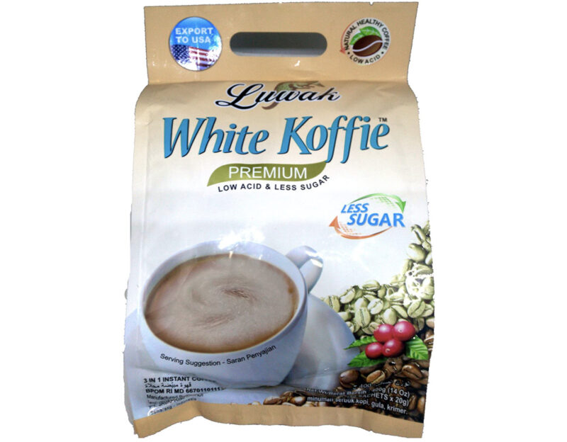 Luwak ホワイト コーヒー PREMIUM LESS SUGER (微糖)