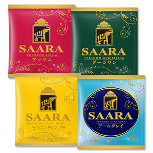 3. 厳選した高品質茶葉「SAARAベストセレクション」