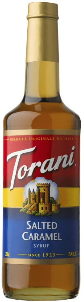 第10位. 塩味と甘味の絶妙なバランス「トラーニ フレーバーシロップ 塩キャラメル 750ml」