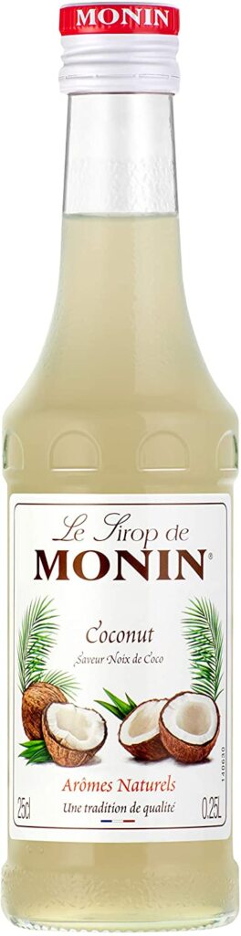 第6位：世界で愛されるノンアルコールシロップ「MONIN (モナン) ココナッツ シロップ 250ml 」