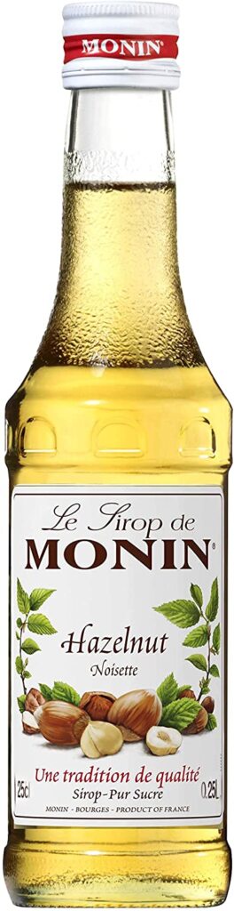 第3位：フランス代表「MONIN(モナン) ヘーゼルナッツ・シロップ 250ml 」