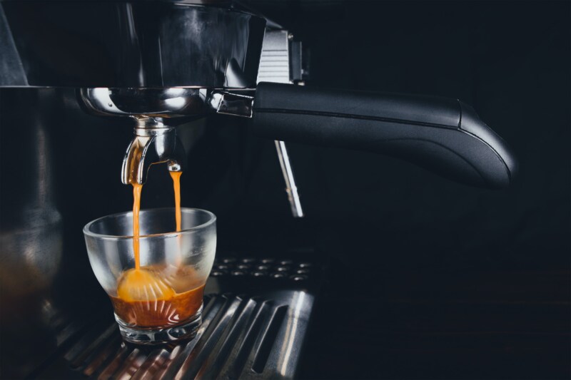 単品販売／受注生産 カフラーノ(Cafflano) コーヒーメーカー エスプレッソ 手動 軽量 コンパクト レッドブラック 10×7×17.5cm  並行輸入品